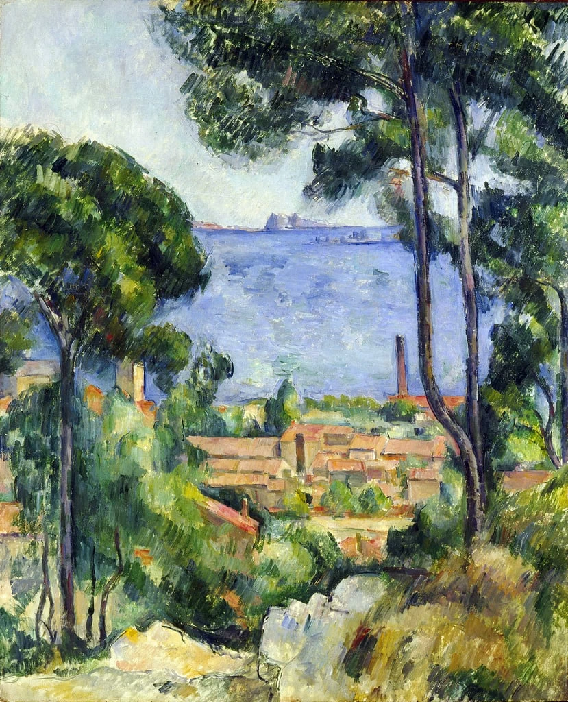 Veduta dell'Estaque e del castello d'If, 1883 - 85 ca